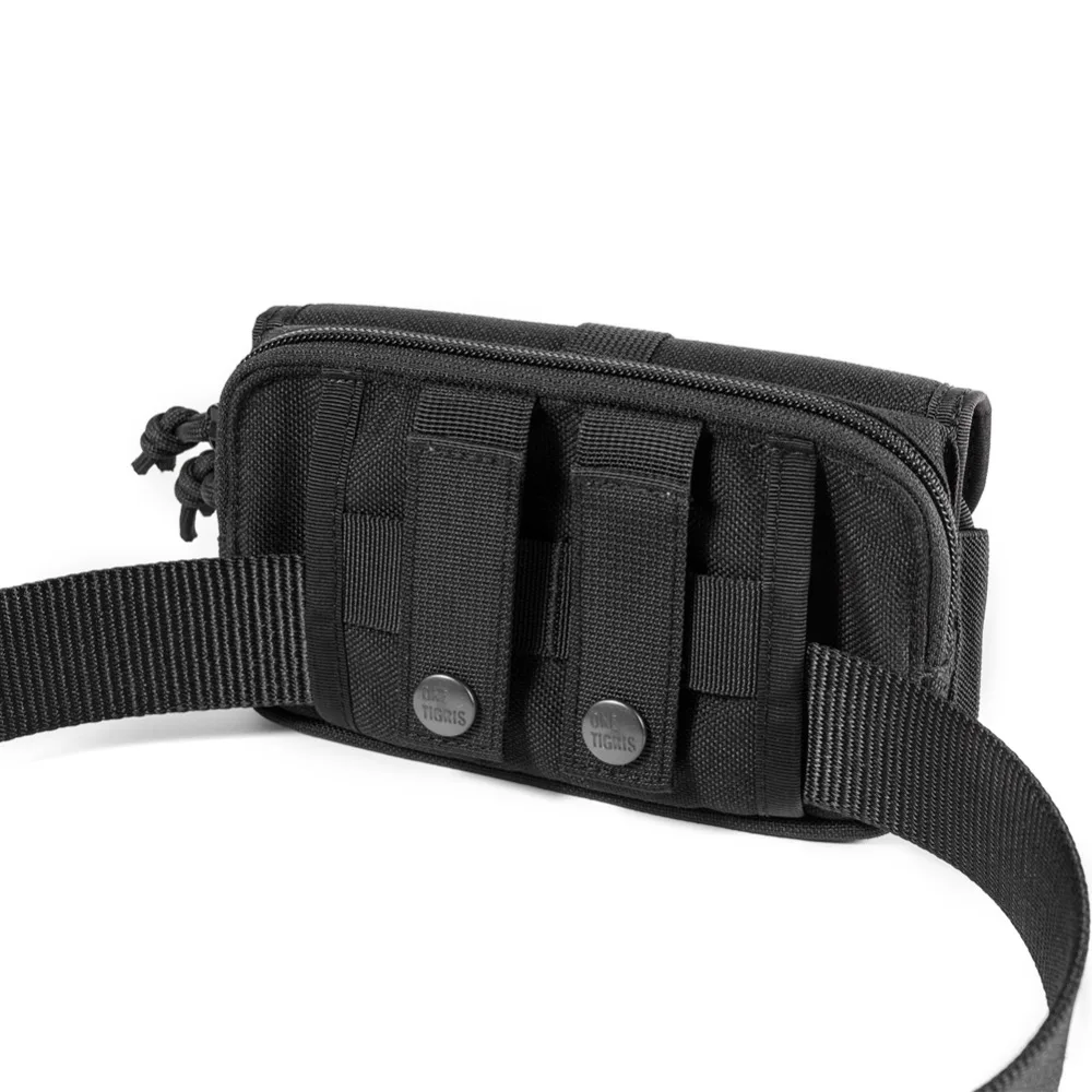 OneTigris Molle телефон горизонтальный мобильный телефон чехол сумка Прочный бумажник нейлоновая сумка для отдыха на открытом воздухе для iPhone 7/7 plus/8/8 plus iPhone XS/XR