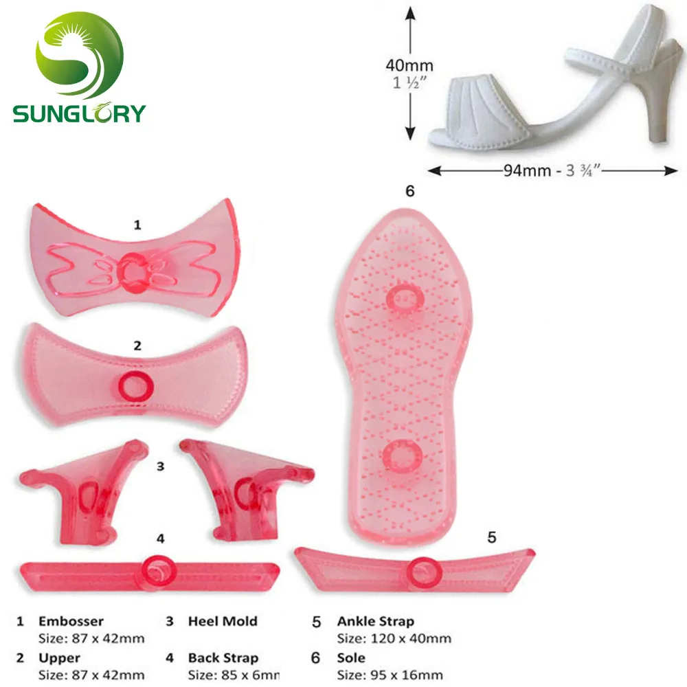 7 шт. Женская Пластиковая форма для выпечки на высоком каблуке | Дом и сад
