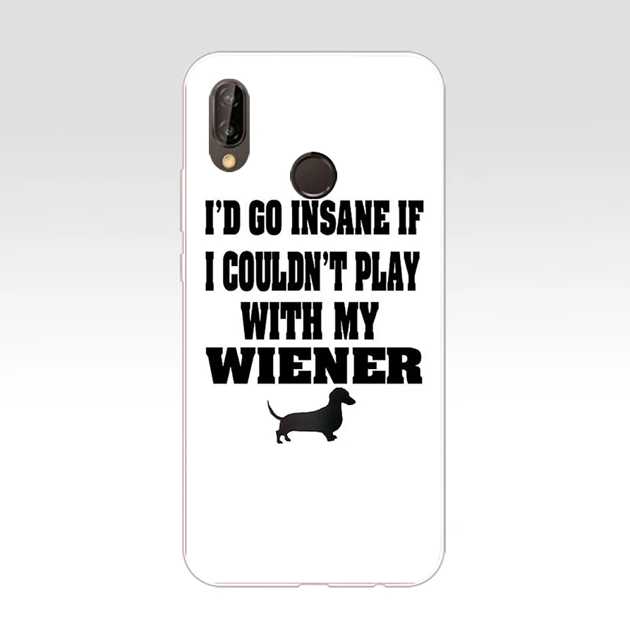 2 46SD милый такса собака добермана Мягкий Силиконовый ТПУ чехол для Honor 10 huawei p mate 10 20 lite y5 y6 prime - Цвет: 2