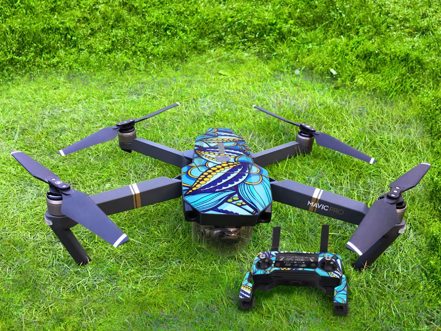MAVIC PRO 3M наклейки водонепроницаемый кожный углеродный зерна батарея