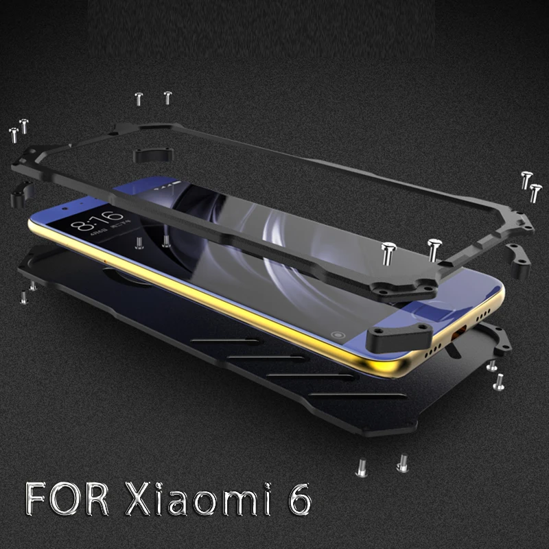 Роскошный металлический защитный чехол для xiaomi mi 9 8 se 5S 5C play MAX 2 3 Black Shark