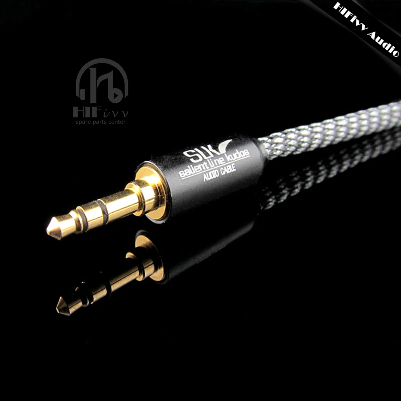 Аудиокабель Hifivv с разъемом 3 5 мм Штекерный разъем для автомобиля усилитель