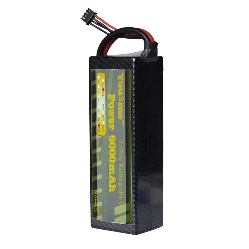 Жесткий чехол YouMe Lipo 3 S батарея 11 1 V 6000 mah 50C W tсоединитель ремень AB Пряжка для RC Traxxas