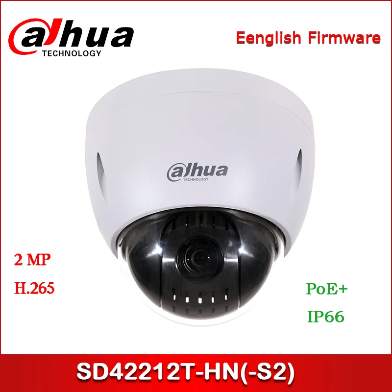 IP-камера Dahua 2 МП Φ (-S2) 5 3 мм ~ 64 12x Starlight PTZ сетевая камера с поддержкой PoE +