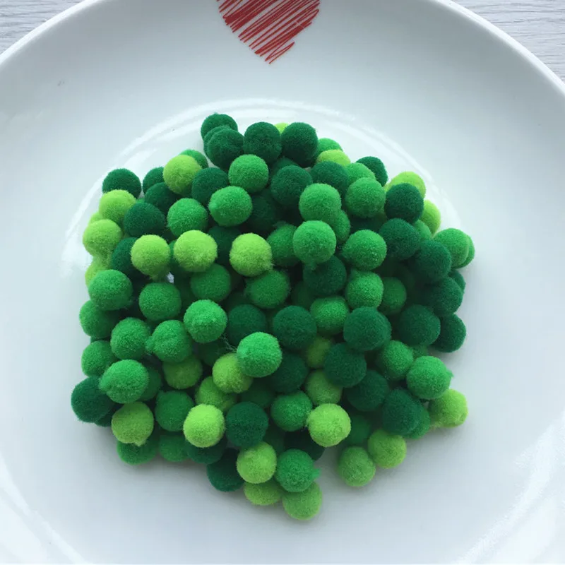 Mix C8 C15 C19 Issequins Ремесло 10 мм 15 мм Смешанные помпоны DIY куклы одежда ручной работы материал мягкие пушистые Помпоны мяч для детские игрушки «сделай сам» Аксессуары - Цвет: Mix C8 C15 C19