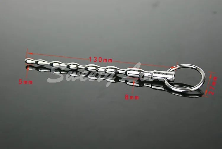 Секс товары длинная уретральная пробка 8 мм нержавеющая сталь для уретры