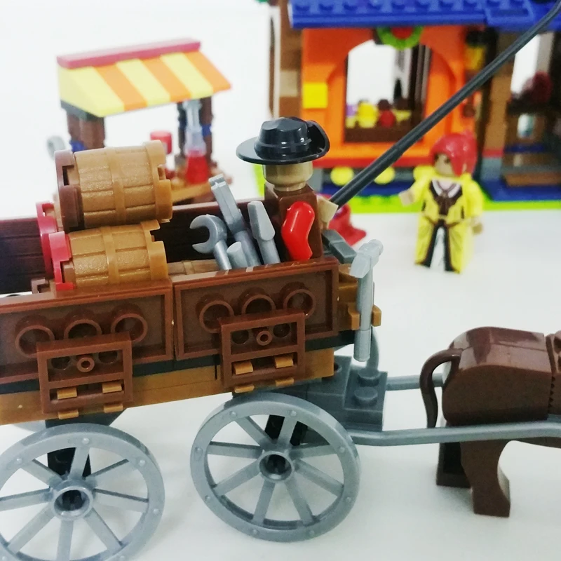 Ausini модели Здание игрушка Совместимость с LEGO Лего Legos Конструктор A28704 686 блок