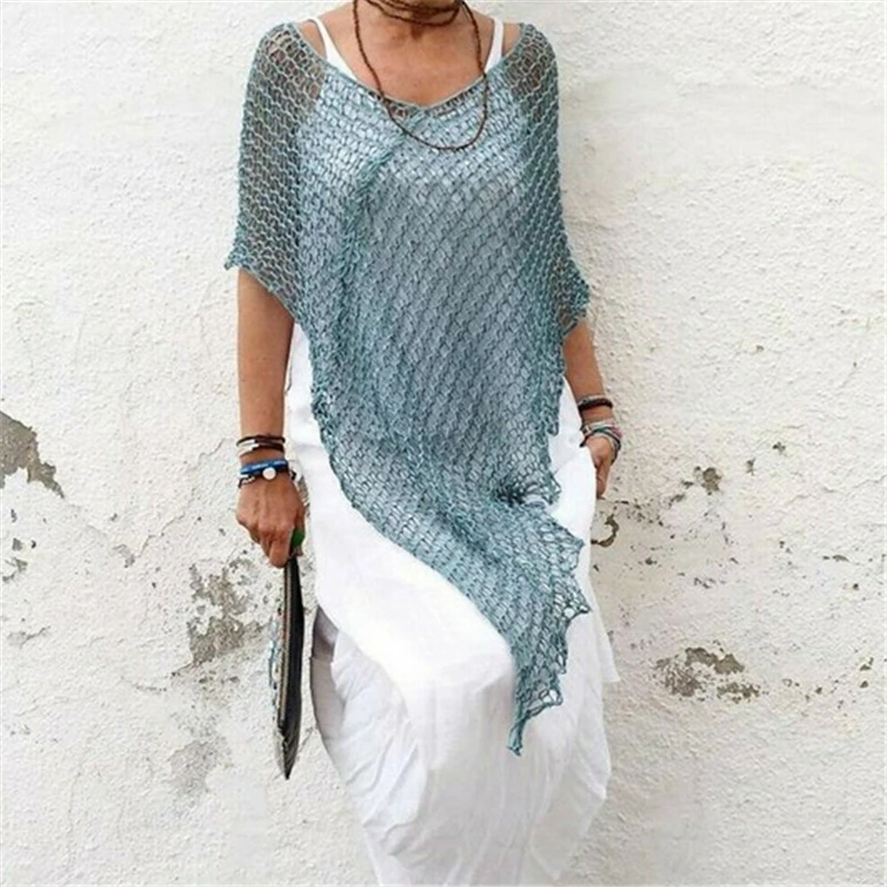 Tunics for Beach Women Swimsuit Cover up Woman Dress Swimwear Beach Cover up Solid Beachwear Pareo Beach Dress Saida de Praia