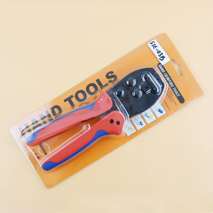

European style ratchet crimping plier terminal press plier FSE-03B/03BC
