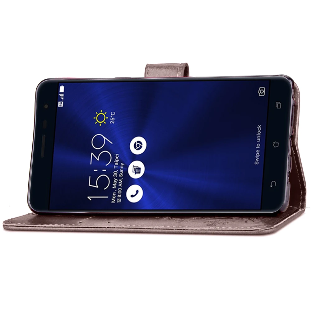 Кожаный чехол для телефона s для Asus Zenfone 3 Laser 2 3 Max ZE520KL ZE550KL ZC550KL ZC520TL ZC551KL ZE500KG чехол ТПУ кошелек флип чехол