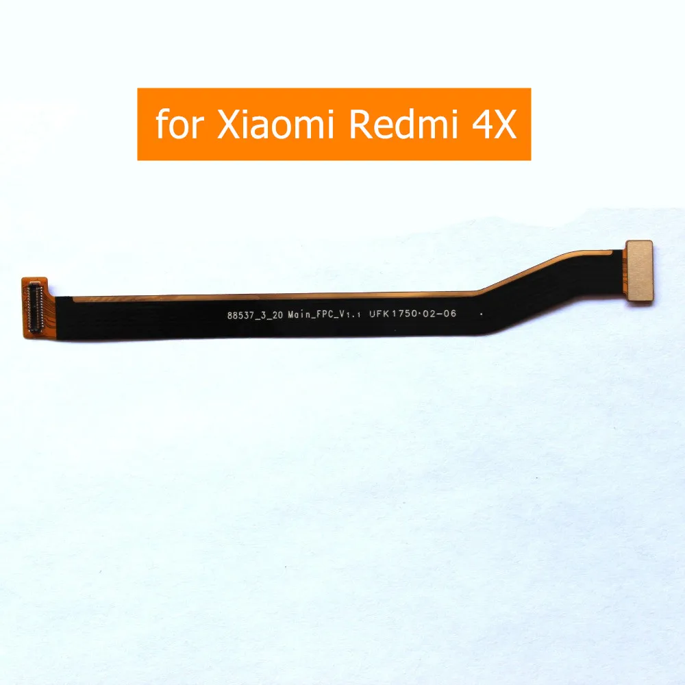 Материнская плата для Xiaomi Redmi 4X гибкий кабель материнская коннектор ленточный