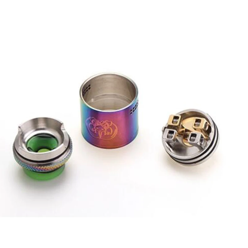 Оригинальный бак helvape Drop Dead RDA диаметром 24 мм 14 отверстий для воздушного потока Rda