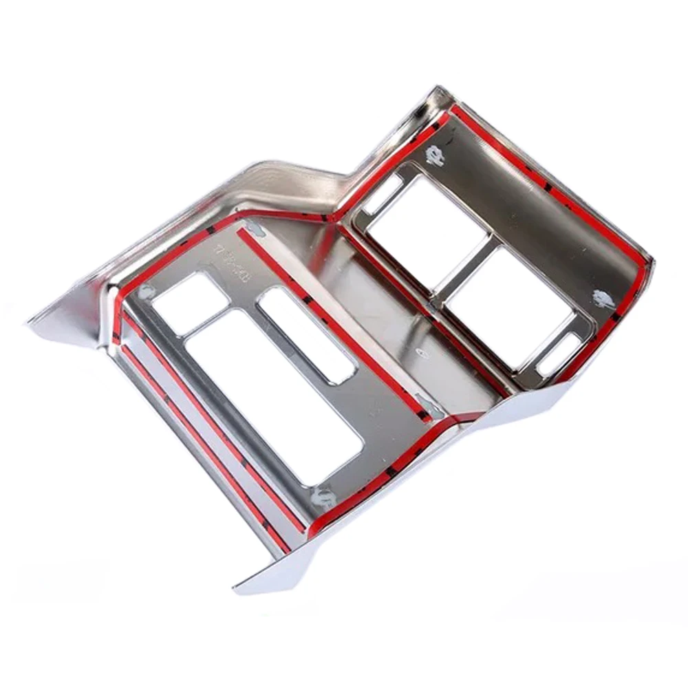 

JEAZEA ABS Matte Silver Inner Rear Air Conditioning Vent Outlet Frame Cover Trim Car Accessories For Land Rover Range Rover VELA