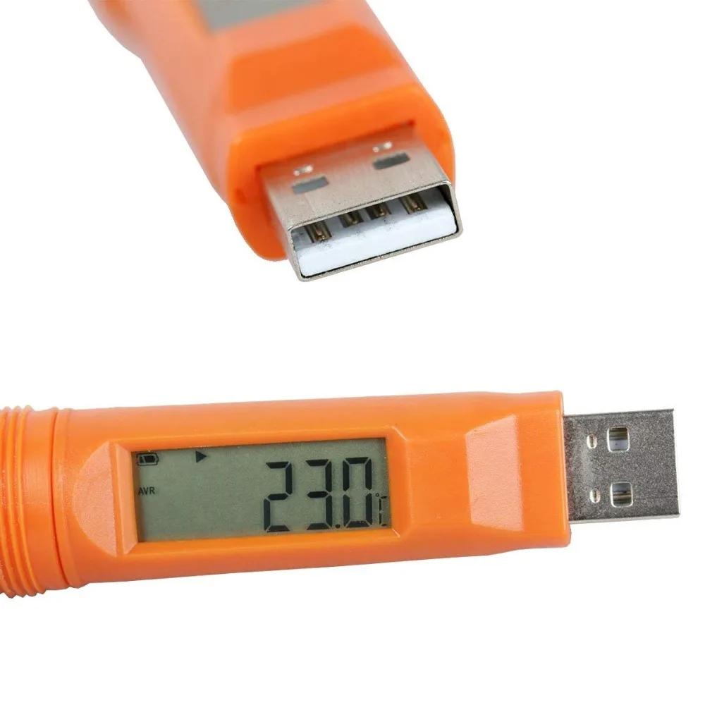 Регистратор данных о температуре окружающей среды USB PDF телефон с температурой