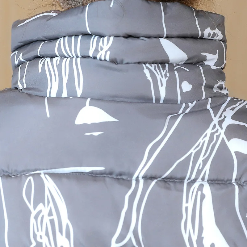 Женская зимняя куртка KMETRAM короткая парка из хлопка в Корейском стиле