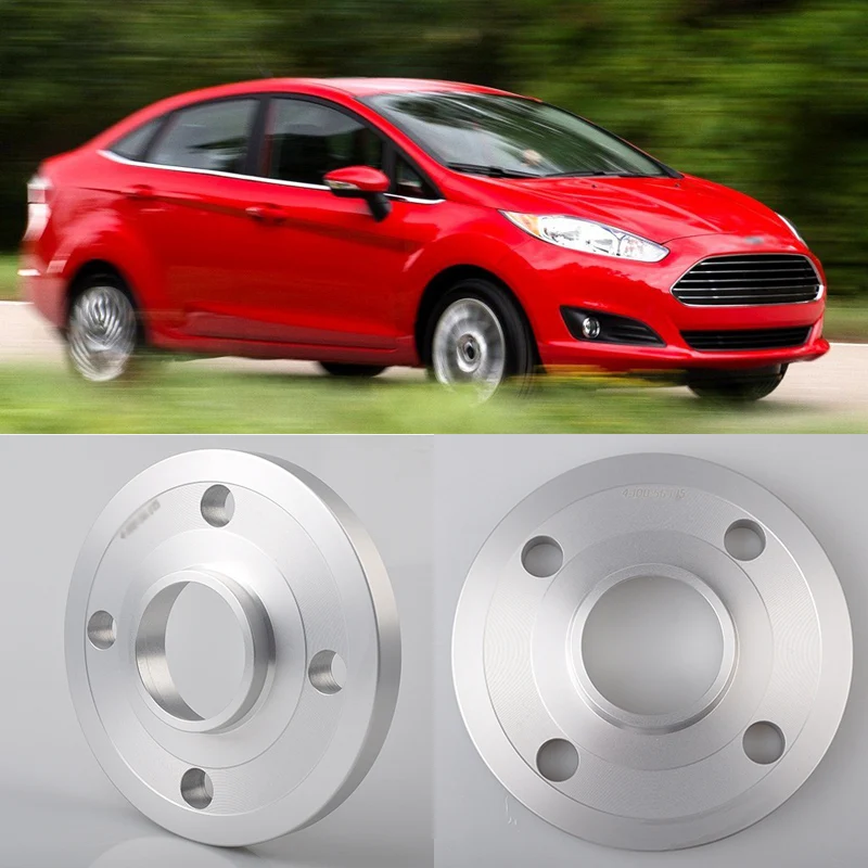 

2PCS 4x108 63.4CB Aluminum Centric Wheel Spacers Tire Adapters Rims Flange Hubs For Ford Fiesta 2004-2018