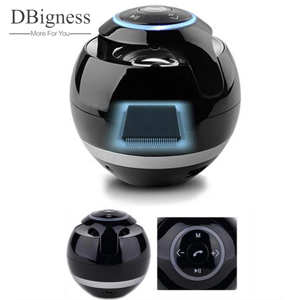 Dbigness Bluetooth мини портативный беспроводной динамик Soundbar Bass Boombox Soundbox с микрофоном TF