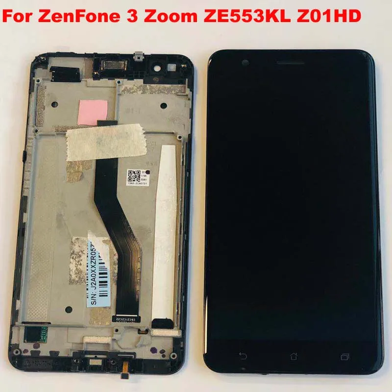 ЖК дисплей с дигитайзером сенсорного экрана Oled 5 дюйма для ASUS Zenfone 3 Zoom ZE553KL экран S