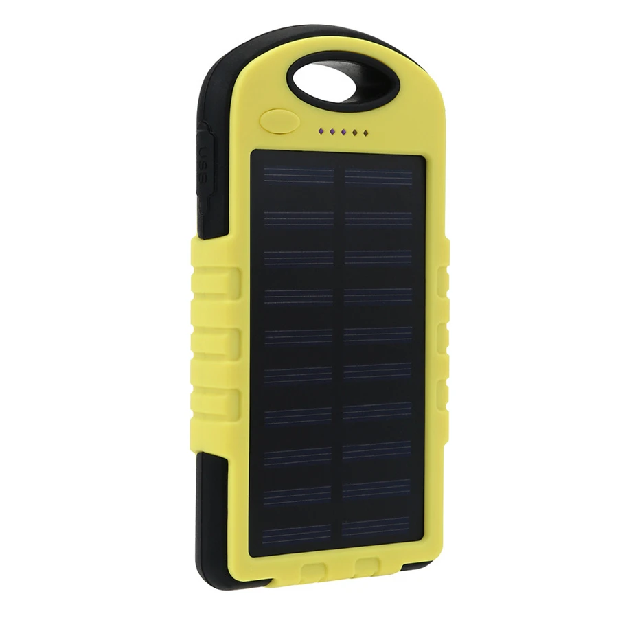 8000 мАч power Bank портативное водостойкое солнечное зарядное устройство Dual USB внешний