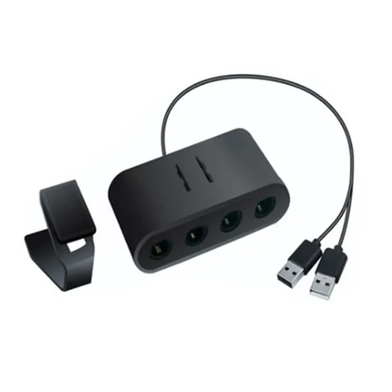 3 в 1 4 порта GC Handle Wiiu/PC/Switch Converter Adapter for PC Game GameCube Controller Accessories|USB-адаптеры| |