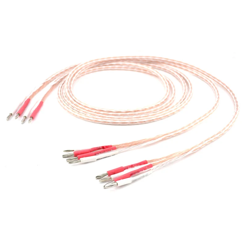 8T 16 Core twist cable OCC Bi Wire колонка проводной кабель HiFi провод громкоговорителя amp