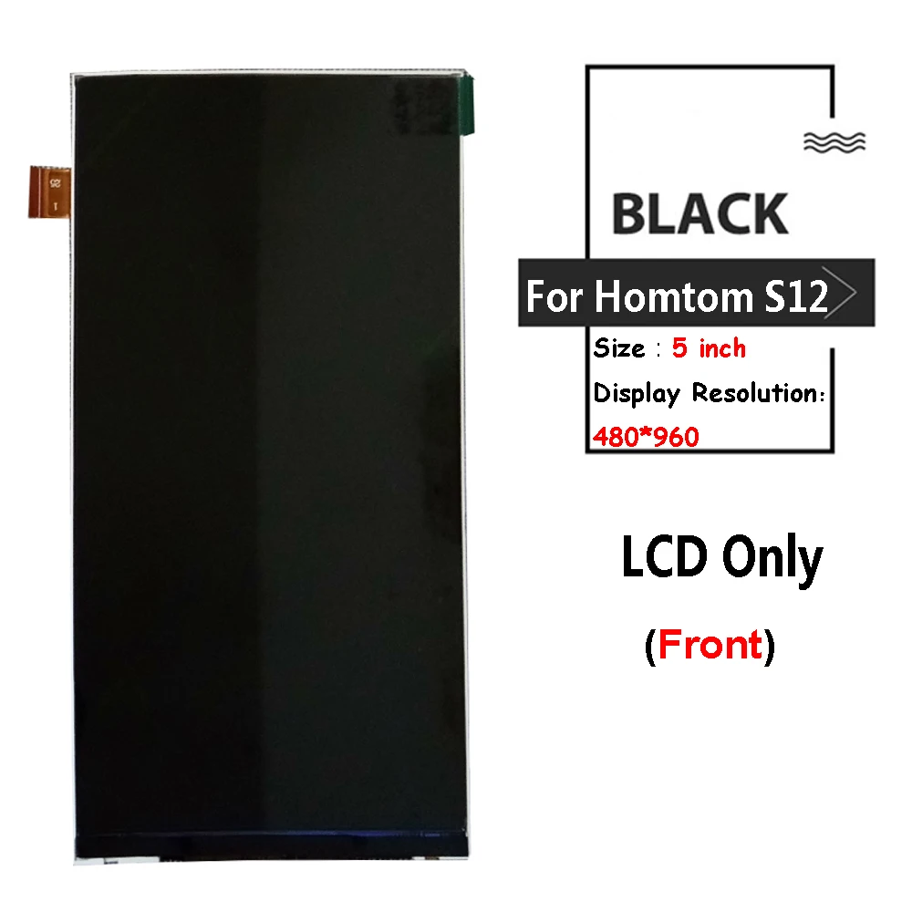 100% Протестировано для HOMTOM S12 ЖК экран Запасные части Pantalla с инструментами|Экраны