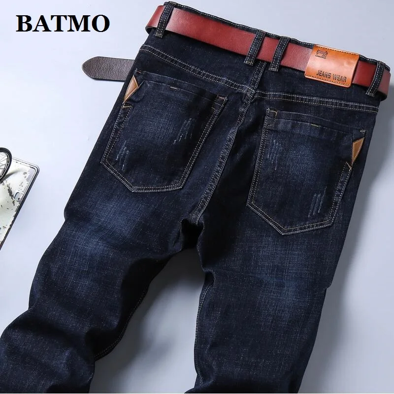 BATMO новинка 2019 мужские повседневные джинсы известный бренд модные дизайнерские