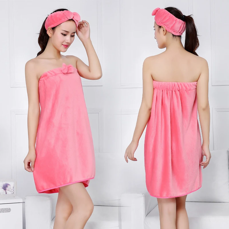 Новинка 2017 года модное милое банное полотенце с бантом для девушек спа банный