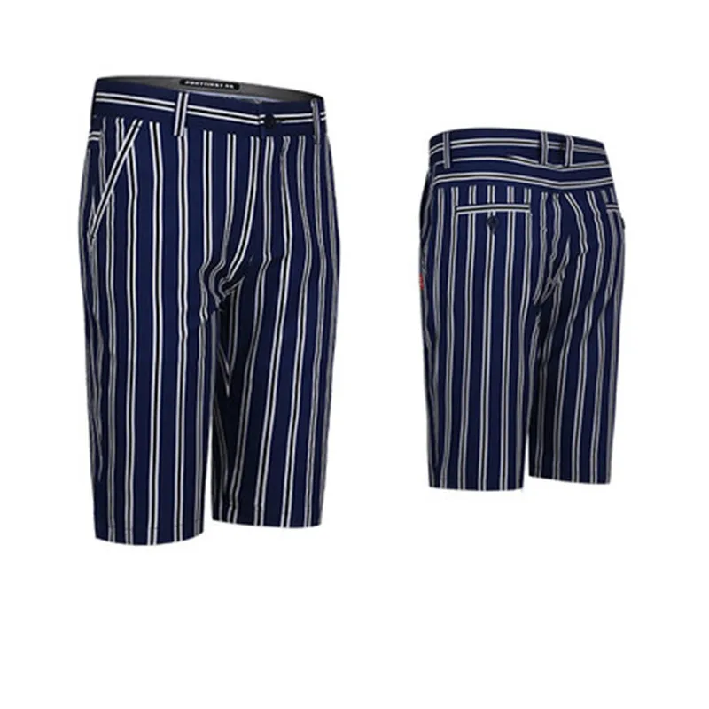 Новый мужской костюм PGM для гольфа летние шорты Короткие клетчатые Ретро стиль