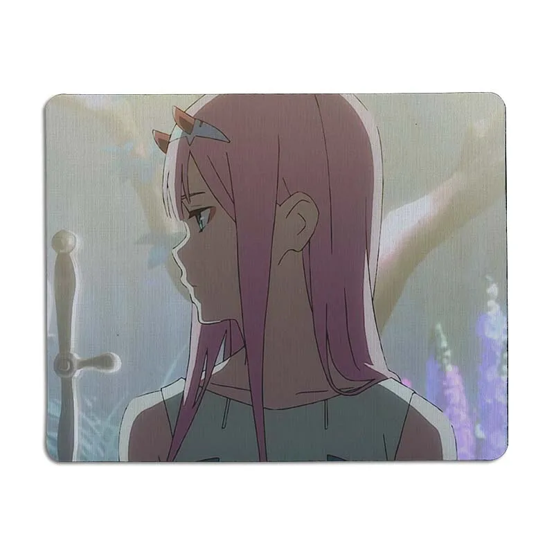 MaiYaCa нескользящий ПК маленький коврик для мыши с персонажами из FranXX компьютерный