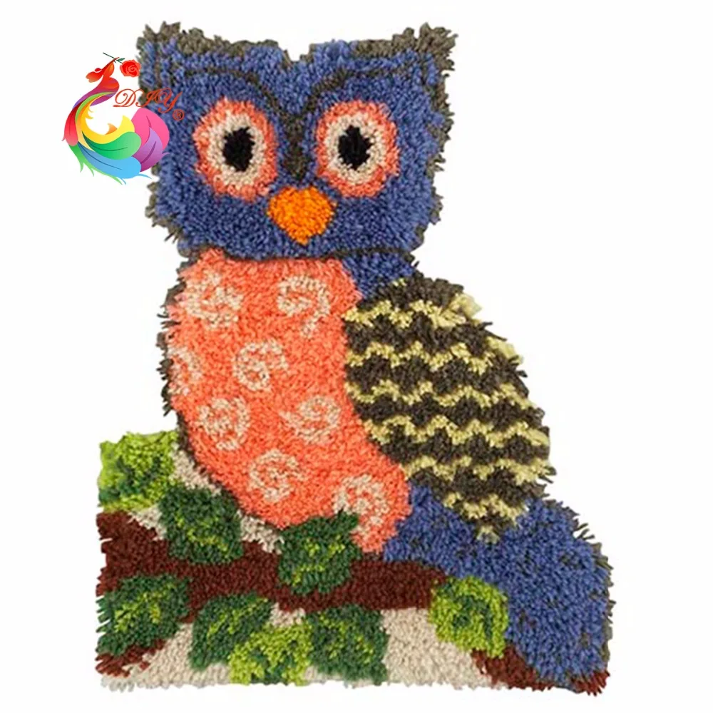 rugs and carpets home decoration carpet kids embroidery kits Latch hook rug Kitchen Bird | Дом и сад