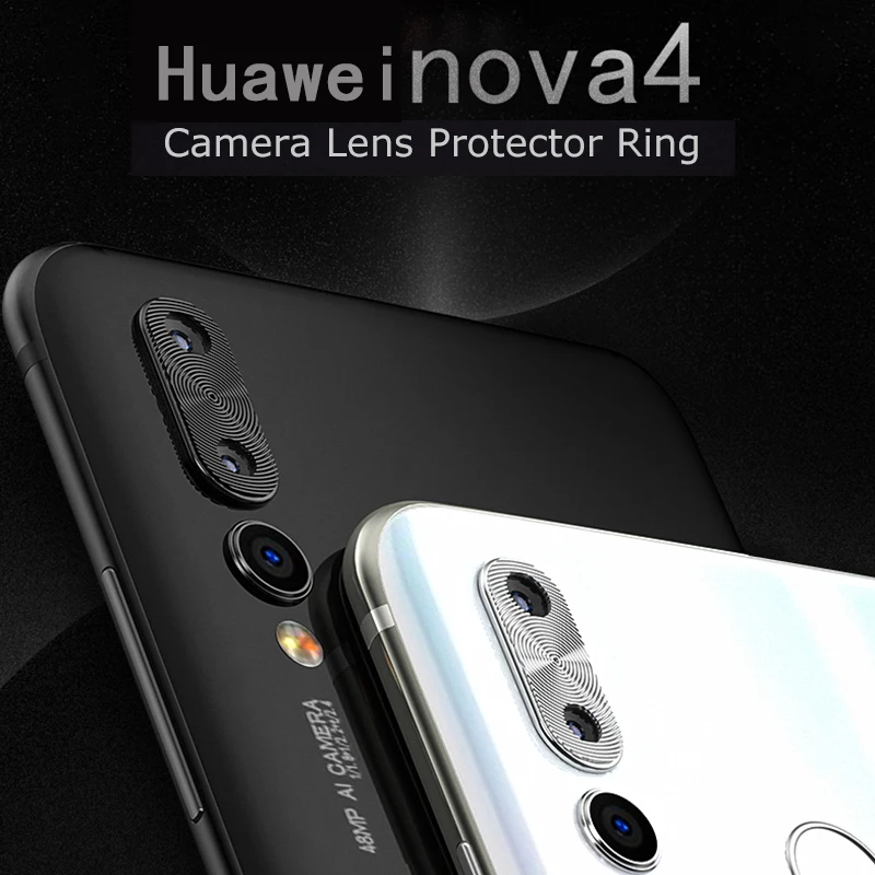 Металлическая защита объектива камеры для huawei Nova 4 3 Защита от царапин 360 полная