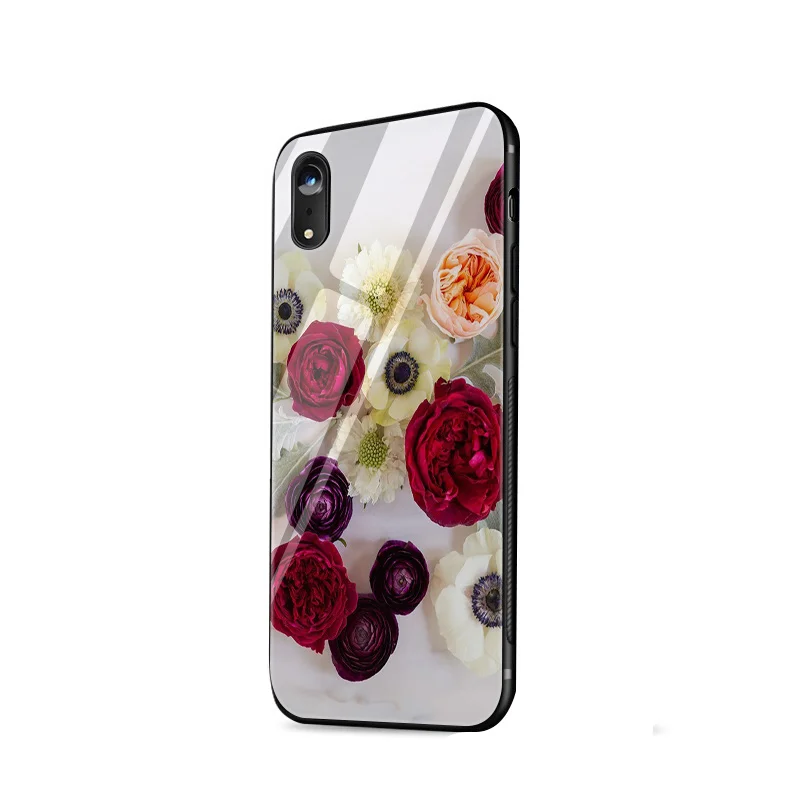 Desxz стеклянный чехол из ТПУ mariposa en rosas flor для iPhone 5 5S SE 6 6s 7 8 Plus X XR XS Max|Чехлы-накладки|