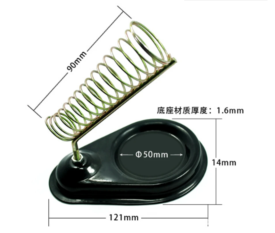

Soldering Iron Support Stand Station Metal Base Stand Holder Base Support Station Safety Protecting Base Portable Detachable