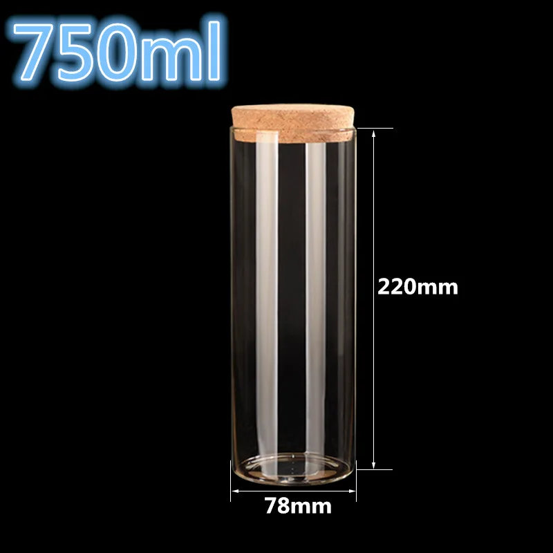 750 мл стеклянные шафрановые банки с пробками для пищевых продуктов яркие