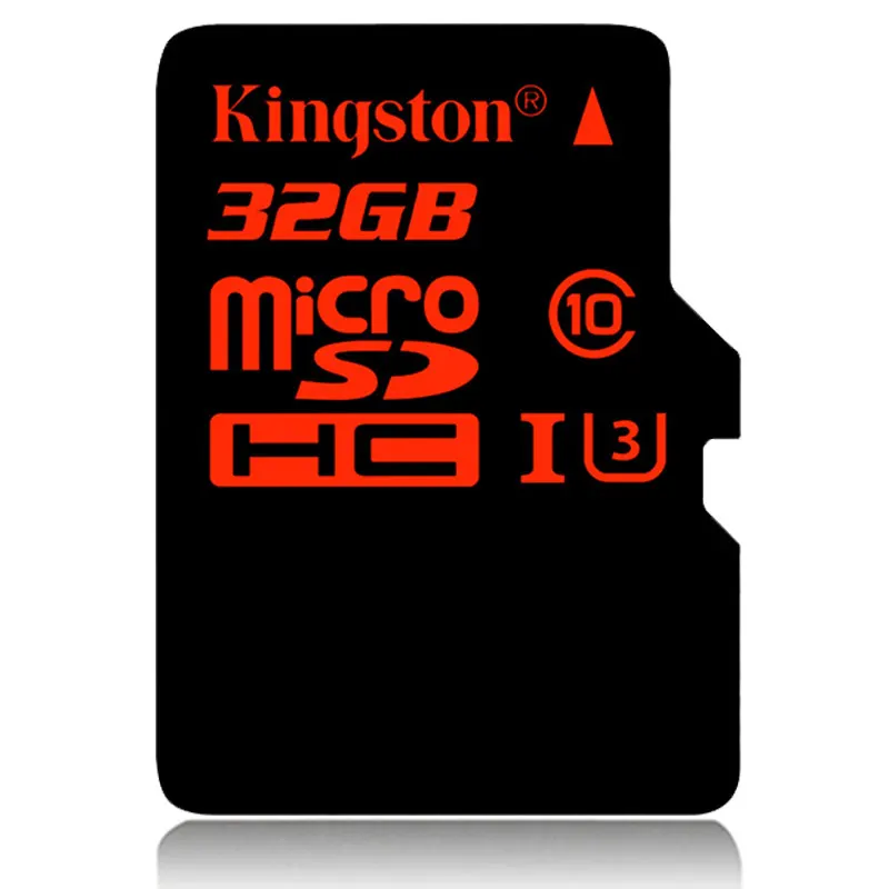 Kingston micro SD 32 Гб 64 128 HD память MicroSD тахограф Экшн камера беспилотный монитор TF карты