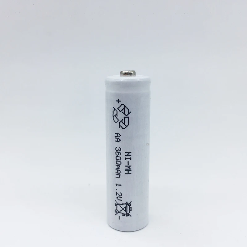 6 шт./партия Ni-MH 3600mAh AA Аккумуляторная батарея Ni-MH батарея 2A батареи