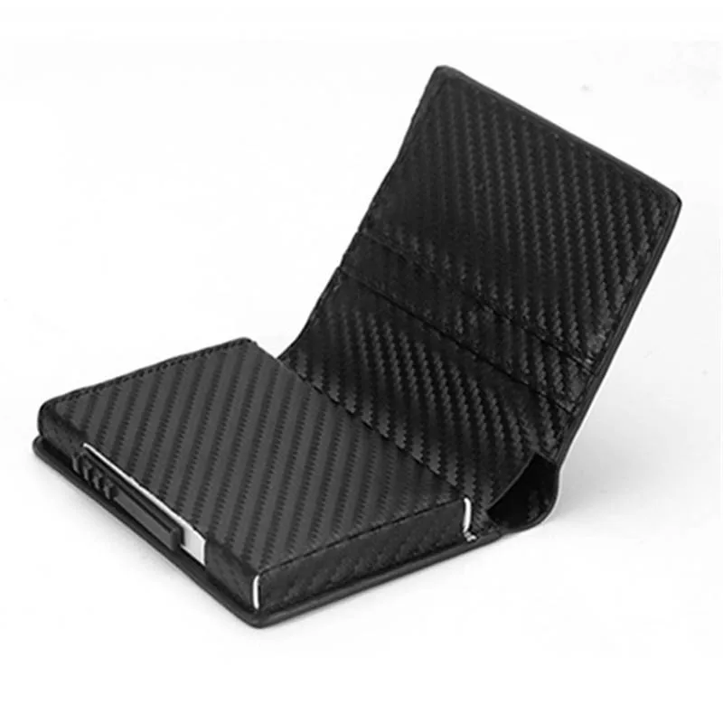 BISI GORO New Business Card Package RFID Protector Slim Credit Card Holder Wallet Aluminium Men Women Metal Wallet for Cards