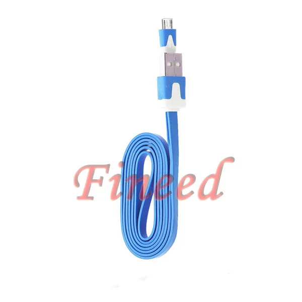 1M 3FT 3 Feet Long FLAT NOODLE MICRO USB CHARGER CABLE CORD CHARGING DATA SYNC FOR SAMSUNG GALAXY S4 S3 S2 NOTE 2 Android|s4 car|s3 standards3 phone