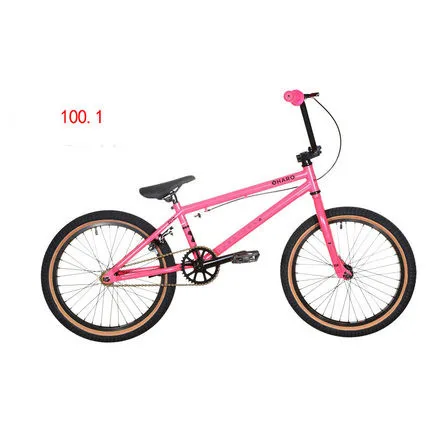 100.1 pink Бренд BMX велосипед 20 дюймов колеса 52 см рама LEUCADIA DLX 100,1 100,3 Производительность велосипед уличный лимит трюк действие велосипед - Цвет: 100.1 pink