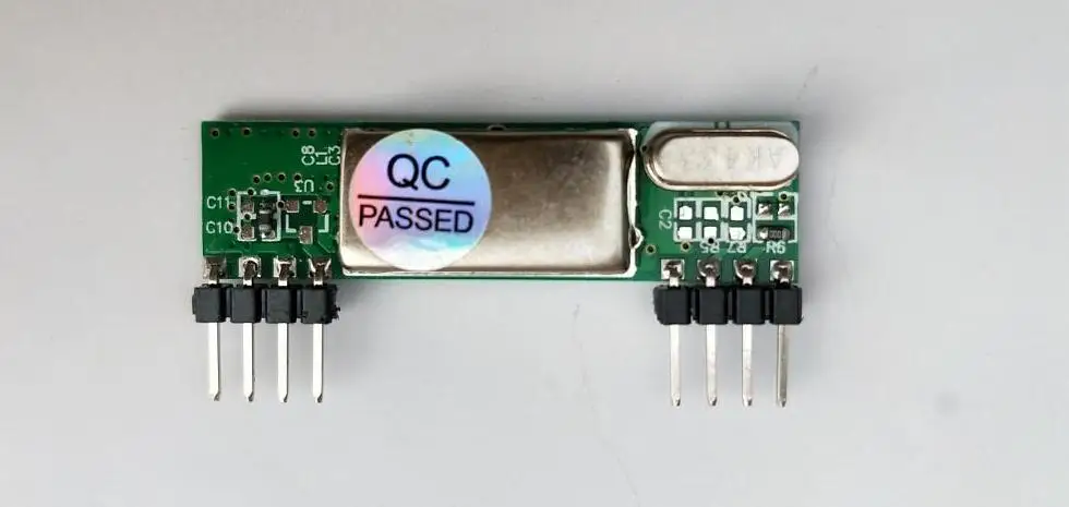 5 в мини 433 МГц Супергетеродинный 3400 RF передатчик и приемник комплект для Arduino ARM MCU