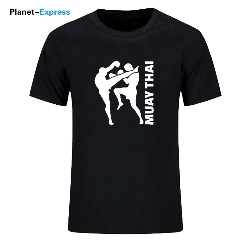 Мужская футболка Ultimate Fighting Muay Thai Hardcore Fight забавные хлопковые футболки летние