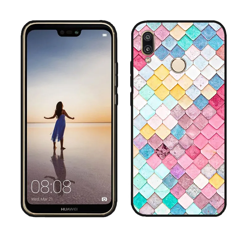 XNH8061 YIKS мягкий чехол для телефона из ТПУ для Huawei Enjoy 8 Plus Y9 Mate 10 Pro P20 Lite P8 P9 Lite чехол для Huawei Honor 10 9 8 Lite - Цвет: XNH8061