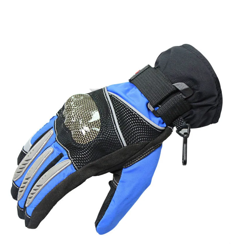 Winter Waterproof Thermal Gloves Motorcycle Riding Wind Resistant Touch Screen Night Reflection |