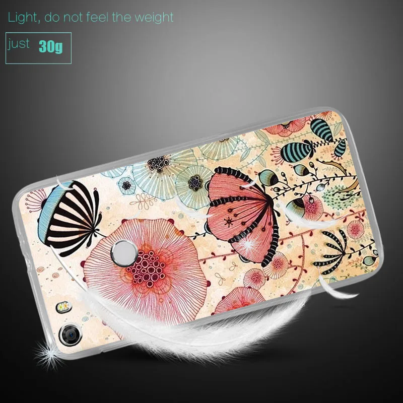 Alcatel Idol 5 5.2 inch Case Soft Silicone Patterned Cover for Fundas Cases Phone Coque |