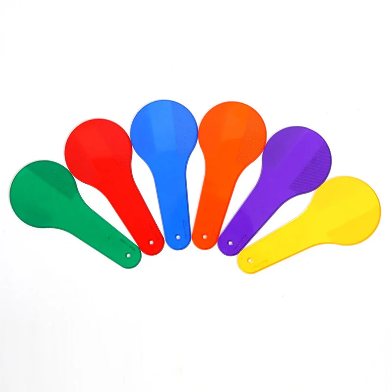 6 шт./лот шесть цветов Обучающие цветные игрушки для детей раннее обучение