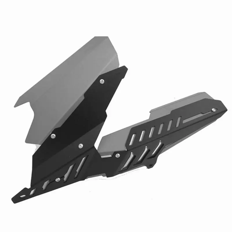 Серый Новинка для Yamaha YZF R3 R25 MT03 CNC заднее крыло и защита цепи комплект для YAMAHA YZF-R25 R3 2013- MT-03 - Цвет: Серый