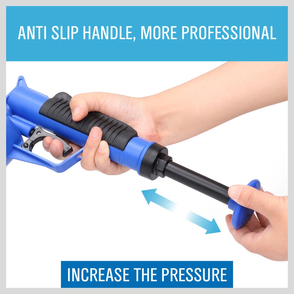 SEDY Air Power Drain Blaster Gun насос высокого давления ручной Плунжер для раковины удаления