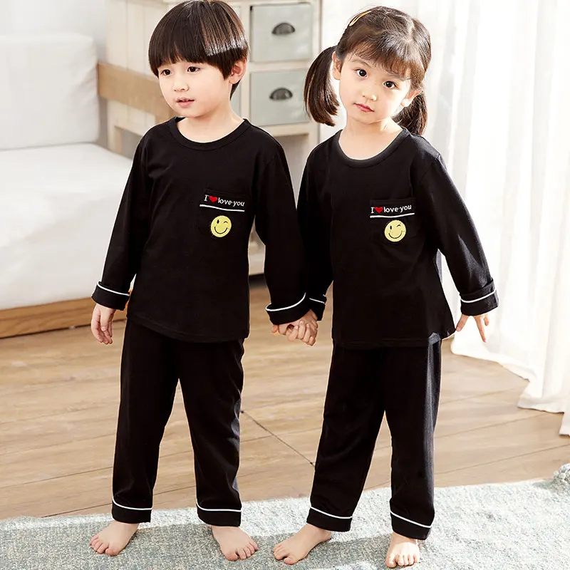 Новинка 2019 года сезон весна детский Пижамный костюм брюки с длинными рукавами