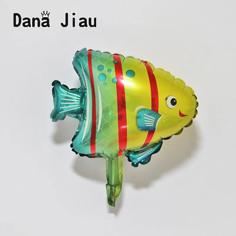 Милые мини Воздушные шары осьминога в виде рыбы морской лошади вечерние на день